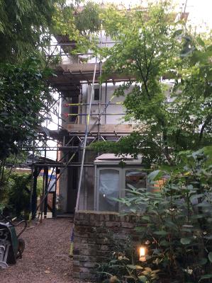 Conservatory scaffold